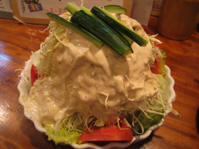 野菜サラダ　４００円