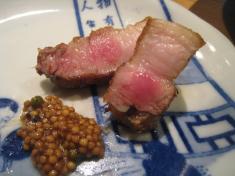 TOKYO－Xのバラ肉ステーキアップ