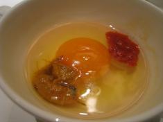 鍋の卵