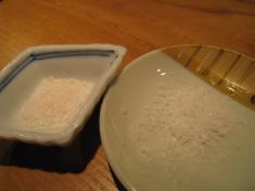 ２種類の塩
