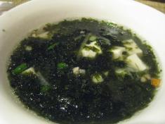 ソムロー・チー・チャイ（海苔と豆腐のスープ）カップ
