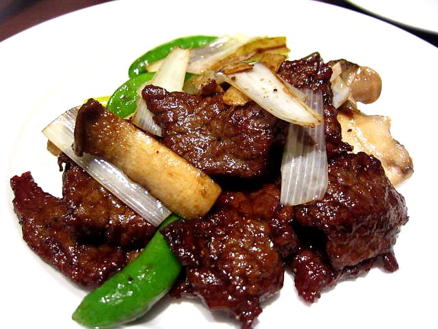 s-牛肉と生姜の炒め物