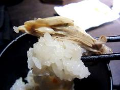 OYSTER HOUSE YAMATO　牡蠣の釜飯　お箸もち