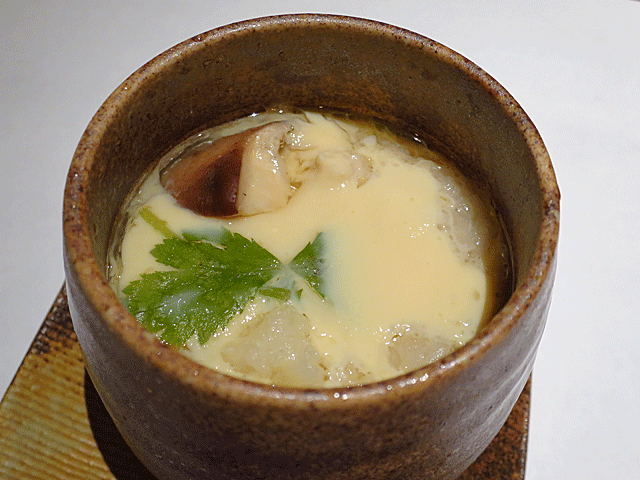 肉 阿久 (NIKU AKYU)ミノ茶碗蒸し
