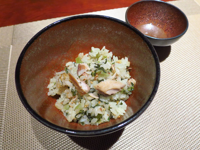 肉 阿久 (にく あきゅう) 秋刀魚ご飯