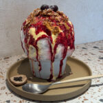 箕面市『山ト氷 小野原本店』ダークシェリーカスタードパイ氷はウルトラメチャ旨い!!!