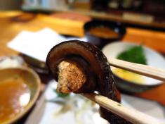 秋刀魚の柚庵焼き　お箸持ち